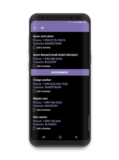 Чит коды для GTA 5 на PS, XBOX, PC скриншот 4