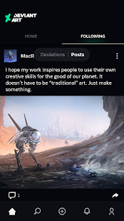 DeviantArt скриншот 3