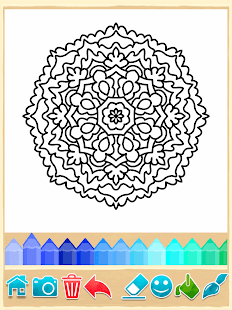 Раскраски Мандала скриншот 6