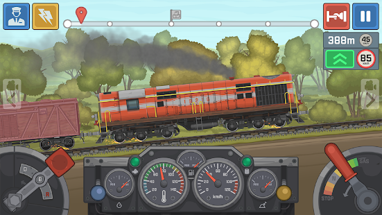 Train Simulator: поезд игра 2D скриншот 3