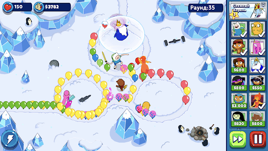 Bloons Adventure Time TD скриншот 2