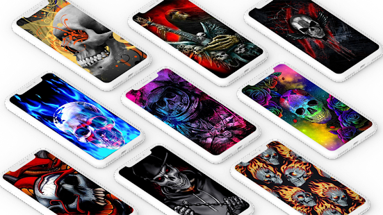 череп обои скриншот 2