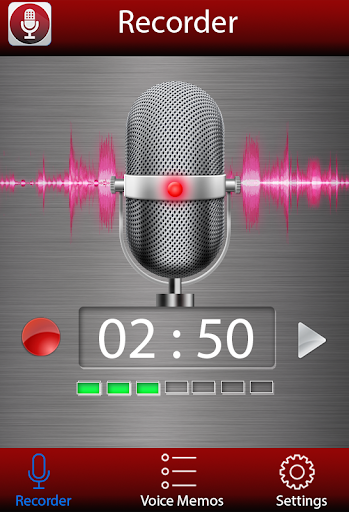 Диктофон - Voice recorder скриншот 1