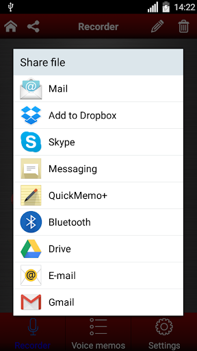 Диктофон - Voice recorder скриншот 5