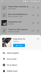 Скачать музыку с ВК Frogo плеер скриншот 5