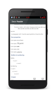 Docx Reader скриншот 5