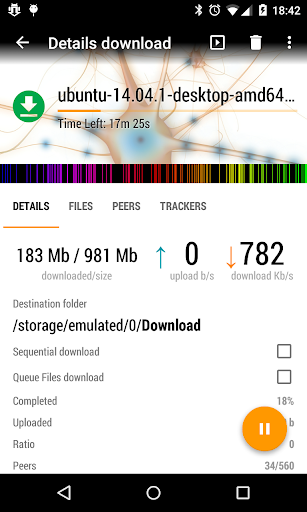 aTorrent скриншот 2