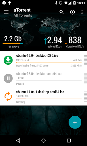 aTorrent скриншот 3