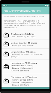 App Cloner Premium & Add-ons скриншот 3