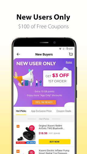 Gearbest скриншот 3