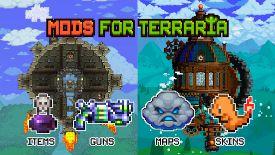 Mods for Terraria - Map n Skin скриншот 2