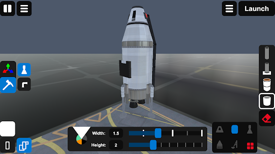 Ellipse: Rocket Simulator скриншот 3