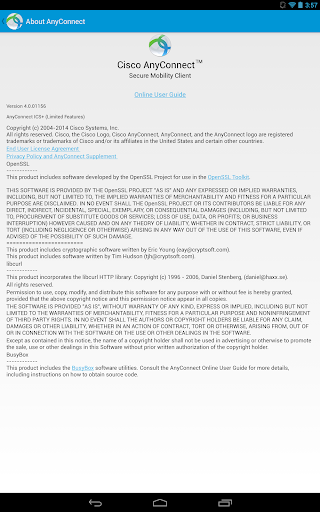 AnyConnect скриншот 5