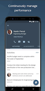 SAP SuccessFactors Mobile скриншот 6