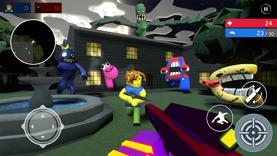 Alphabet Shooter: Survival FPS скриншот 2