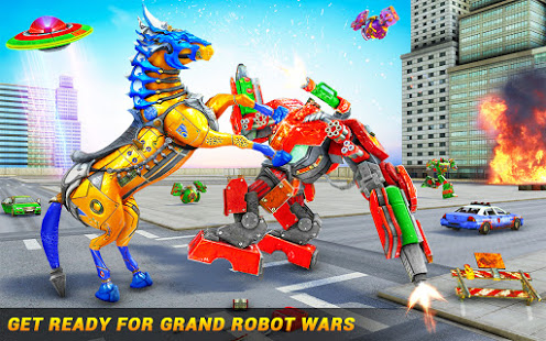 Игра Horse robot car скриншот 3