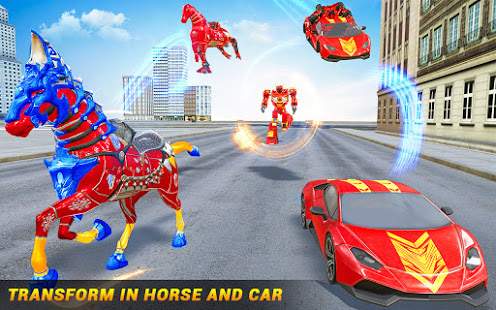 Игра Horse robot car скриншот 6