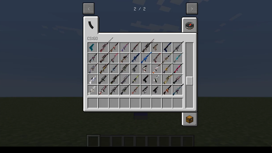 Моды оружие в майнкрафте скриншот 2