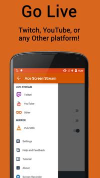 Ace Live Streaming & PC Mirroring скриншот 2