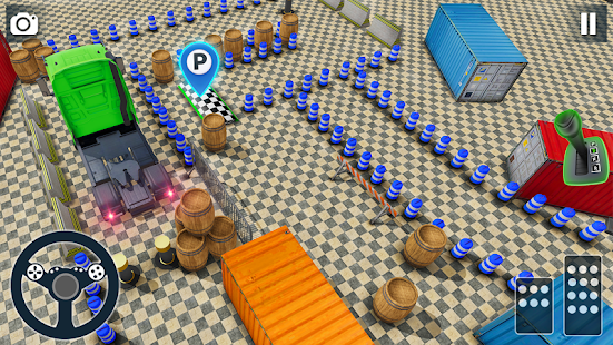 Тяжело Грузовая машина Стоянка скриншот 3