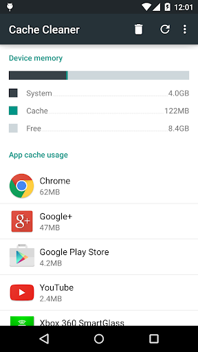 Cache Cleaner скриншот 2