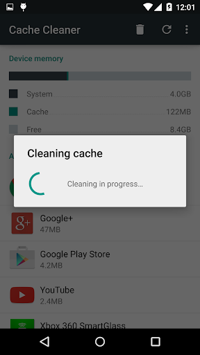 Cache Cleaner скриншот 3