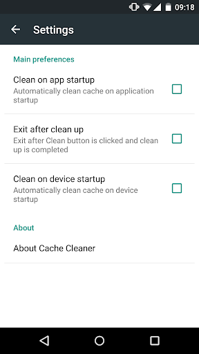 Cache Cleaner скриншот 5