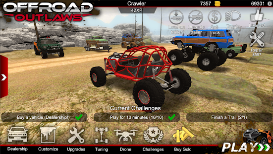 Offroad Outlaws скриншот 2