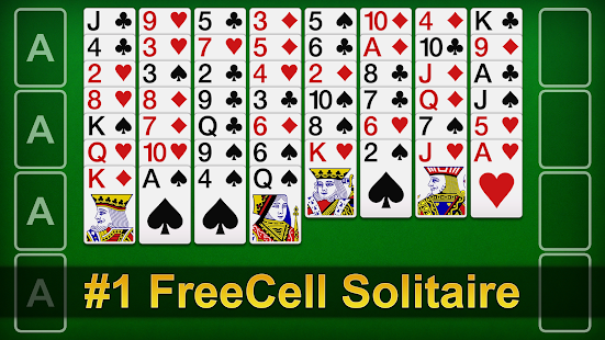 FreeCell Solitaire скриншот 2