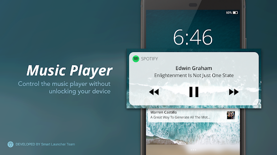 Wave - Customizable Lock screen скриншот 3