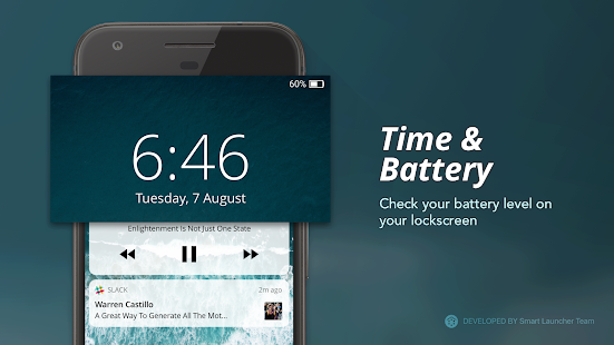 Wave - Customizable Lock screen скриншот 6
