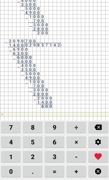Калькулятор в столбик скриншот 3
