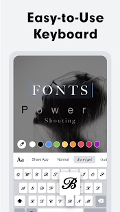 Fonts | emoji keyboard fonts скриншот 5
