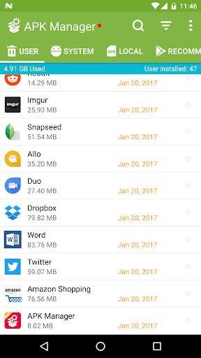 APK Manager скриншот 1