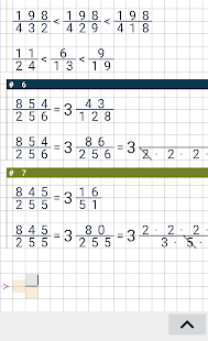Калькулятор дробей с решением скриншот 6