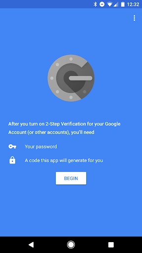 Google Authenticator скриншот 1