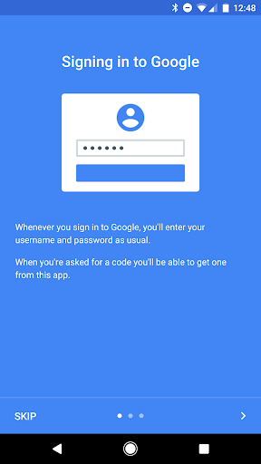 Google Authenticator скриншот 2