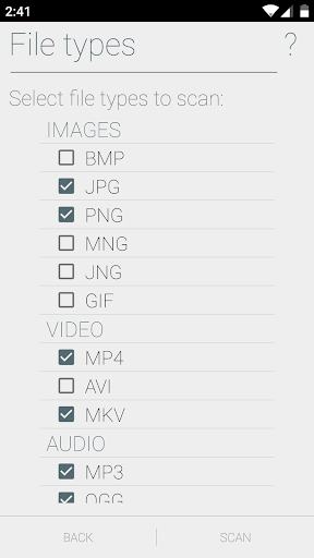 Undeleter - Восстанови Файлы скриншот 2
