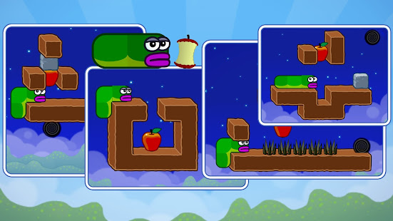Apple Worm: Головоломка змейка скриншот 6