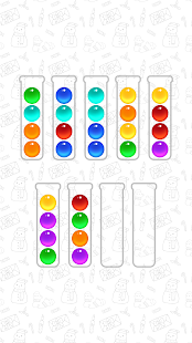 Bubble Sort Color Puzzle скриншот 2