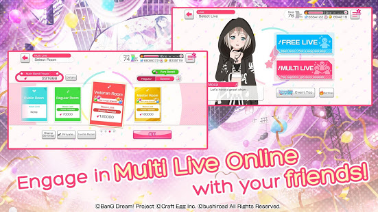 BanG Dream! Girls Band Party! скриншот 5