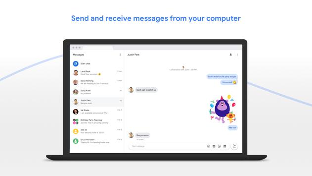 Google Сообщения скриншот 2