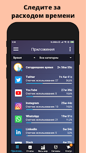 Экранное время (StayFree) скриншот 2