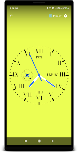 Часы Живые обои скриншот 5