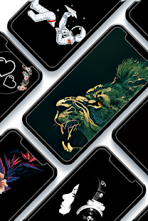 Черные Арт Обои скриншот 2