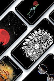 Черные Арт Обои скриншот 4