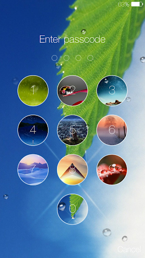 Lock screen (live wallpaper) скриншот 2