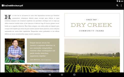 Google PDF Viewer скриншот 6