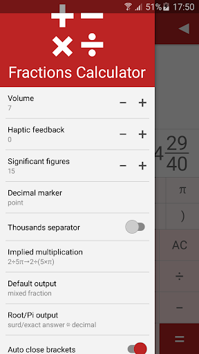 Калькулятор Дробей скриншот 4