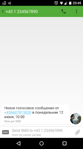 Определитель номера скриншот 1